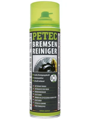 Petec Bremsenreiniger Spray 500ML Markenprodukt